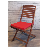 Zahradní podsedák na židli GARDEN color červená 40x40 cm Mybesthome