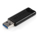 VERBATIM Store 'n' Go PinStripe 64GB USB 3.0 černá