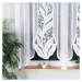 Dekorační oblouková krátká záclona na žabky MELANIA 160 bílá 300x160 cm MyBestHome