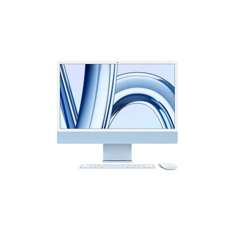 iMac 24" M3 CZ Modrý Apple