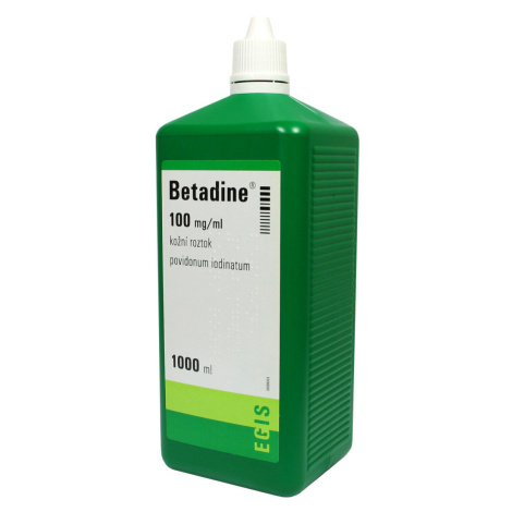 Betadine 100 mg/ml roztok 1000 ml