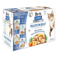 Kapsičky BRIT Care Cat Multipack Fillets in Jelly Flavour Box 4 x 3 ks 1020 g