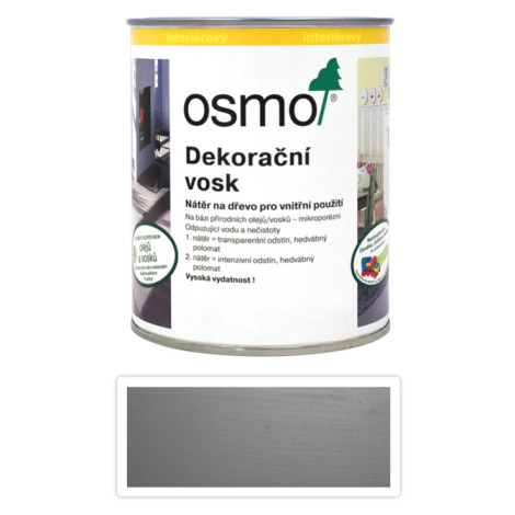 OSMO Dekorační vosk intenzivní odstíny 0.75 l Křemen 3181