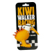 Kiwi Walker Latexová hračka pískací Racer helma 10,5 cm bílá