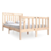 Rám postele masivní dřevo 140 × 200 cm, 3100958