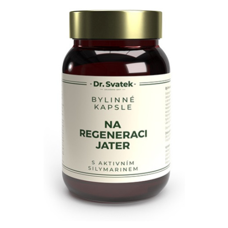 Dr. Svatek Bylinné kapsle Na regeneraci jater s aktivním silymarinem 60 kapslí