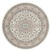 Nouristan - Hanse Home koberce Kruhový koberec Mirkan 104443 Cream/Rose Rozměry koberců: 160x160