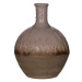 Keramická váza drápaná hnědá 29cm