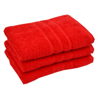 Froté ručník 100x50 červená
