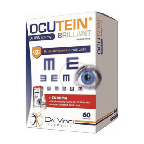 Ocutein Brillant Lutein 25mg Da Vinci 60tob.+kapky