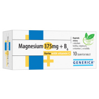 Magnesium 375mg+b6 Forte Generica+vit.c Eff.tbl.10