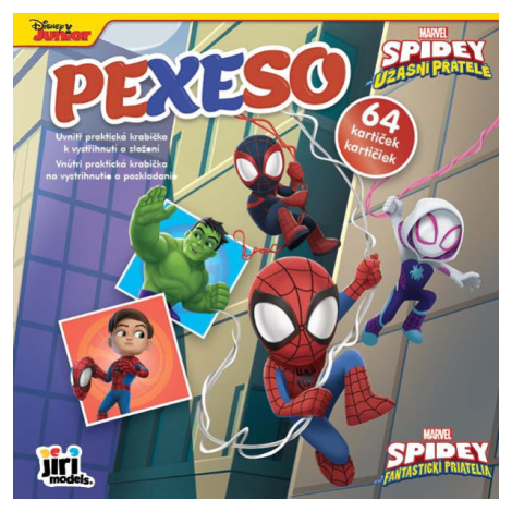 Pexeso v sešitu Spidey JM - Jiří Models