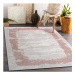 Dywany Łuszczów Kusový koberec Core A004 Frame beige/pink - 140x190 cm