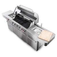 Plynový gril G21 Nevada BBQ kuchyně Premium Line, 8 hořáků + zdarma redukční ventil PE6390340