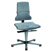 bimos Pracovní otočná židle SINTEC, permanentní kontakt, přestavování sklonu sedáku, podstavec z