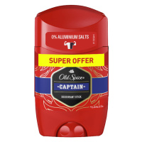 Old Spice Captain Tuhý Deodorant Pro Muže 2x50 ml