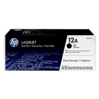 HP Q2612AD č. 12A Dual Pack černý 2ks originální