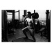 Fotografie Young Fit Man Doing Box Jumps In Gym, Ibrakovic, 40 × 26.7 cm