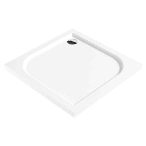 DEANTE Cubic bílá Akrylátová sprchová vanička, čtvercová, 90x90 cm KTK_041B