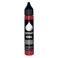 CERNIT Polymérový tekutý gel 30 ml - červený