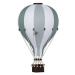 Super balloon Dekorační horkovzdušný balón – zelená/šedozelená - M-33cm x 20cm