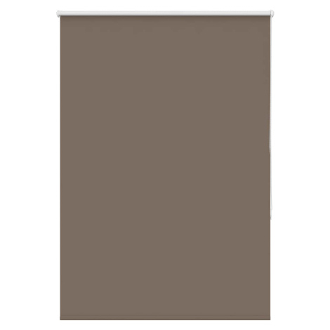 vidaXL Roleta zatemňovací Káva 90x150 cm Šířka látky 85,7 cm Polyester