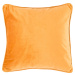 Světle oranžový polštář Tiseco Home Studio Velvety, 45 x 45 cm