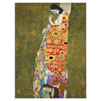 Obrazová reprodukce Hope (Female Nude) - Gustav Klimt, (30 x 40 cm)