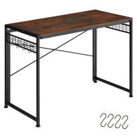 tectake 404660 psací stůl paterson 102x51x77cm - Industrial světlé dřevo, dub Sonoma - Industria