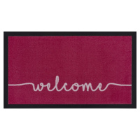 Hanse Home Collection koberce Protiskluzová rohožka Welcome 105379 Pink Rozměry koberců: 40x60