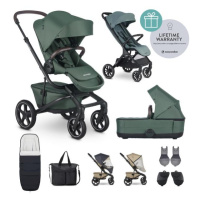 EASYWALKER Kočík kombinovaný Jimmey Pine Green XXL RWS + Jackey XL Forest Green