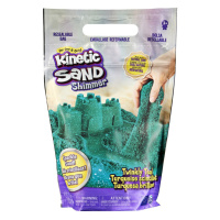 Kinetic sand balení třpytivého modrozeleného písku 900g
