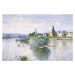 Obrazová reprodukce Seine at Lavacourt, Claude Monet, 40 × 26.7 cm