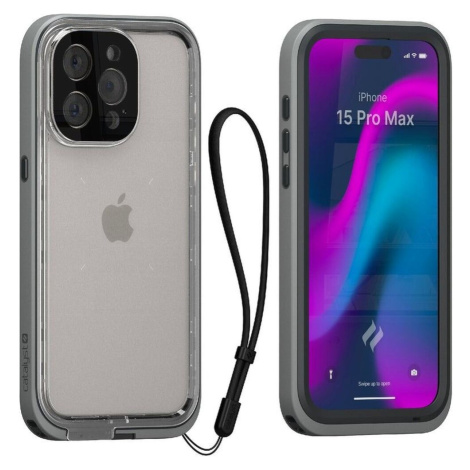 Catalyst Total Protection Case, titanium grey - iPhone 15 Pro Max (CATIPHO15GRYLP) Šedá