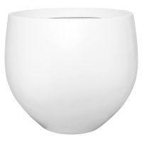 Květináč Jumbo Orb, barva matná bílá, více velikostí - PotteryPots Velikost: S - v. 73 cm, ⌀ 87 