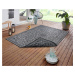 NORTHRUGS - Hanse Home koberce Kusový koberec Twin Supreme 105452 Leyte Night Silver – na ven i 