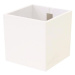 Sgaravatti Trend s.r.l. Cube Magnetický květináč 6 cm bílý