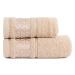 Bavlněný froté ručník s bordurou PAOLA 50x90 cm béžová 450 gr Mybesthome