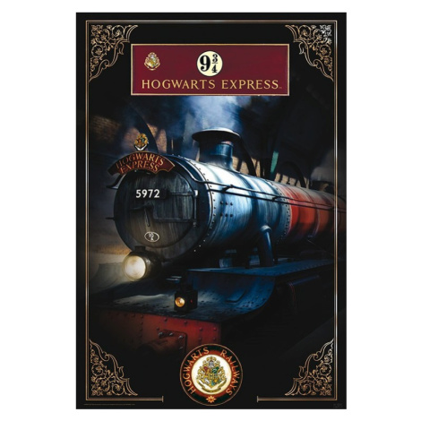Plakát, Obraz - Harry Potter - Bradavický expres, (61 x 91.5 cm) ABY STYLE