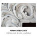 Klarstein Alpbach Snow, elektrický krb, 1800 W, 2 úrovně výkonu, 65 cm, bílý