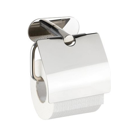 WENKO BEZ VRTÁNÍ TurboLoc OREA SHINE - Držák WC papíru, kovově lesklý