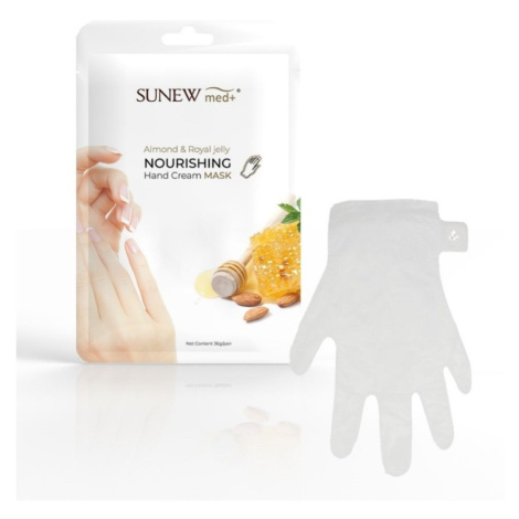 SunewMed+ Maska na ruce se sladkým mandlovým olejem a mateří kašičkou 1 ks