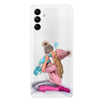 iSaprio Kissing Mom pro Blond and Boy pro Samsung Galaxy A04s