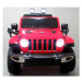 mamido Elektrické autíčko Jeep X4 4x4 červené