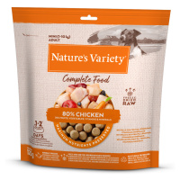 Nature's Variety, 3 balení - 2 + 1 zdarma - Mini mrazem sušené kompletní krmivo kuřecí (3x120 g)