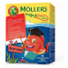 Mollers Omega 3 Želé Rybičky malinová příchuť 45 tablet