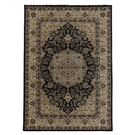 Ayyildiz koberce Kusový koberec Kashmir 2608 black - 300x400 cm