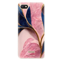 iSaprio Pink Blue Leaves pro Xiaomi Redmi 6A