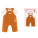 Oblečení Velvet Overalls & T-Shirt Bords de Loire Mon Premier Poupon Corolle pro 30 cm panenku o