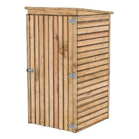 Dřevěný domek SOLID DEBORA 1 - 90 x 96 cm (S8581-1) LG2391